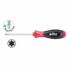Wiha Softfinish® Torx® MagicSpring® Screwdriver - Retaining Spring Holds Torx® Screws in Place - T10 - 27740